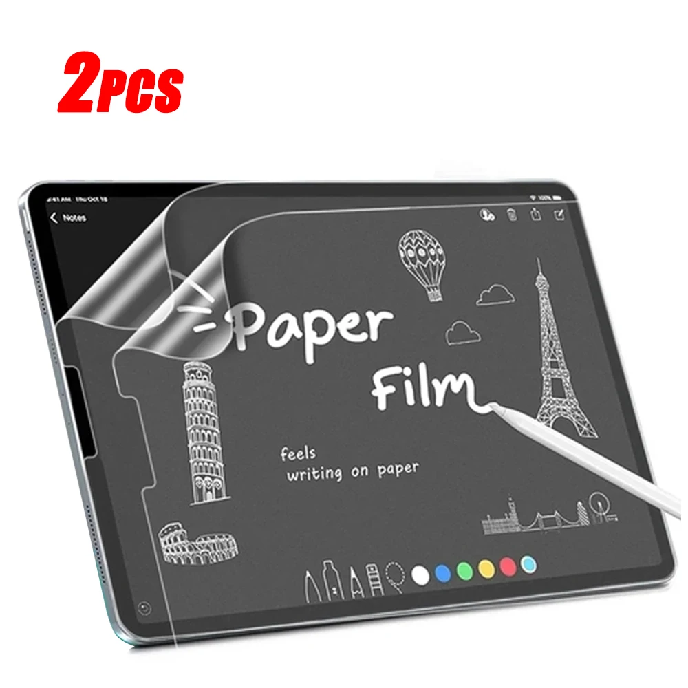 Matte Anti Glare Screen Protector - ฟิล์มกันรอยหน้าจอแบบด้านคล้ายกระดาษ 2 ชิ้น สำหรับ Lenovo Idea