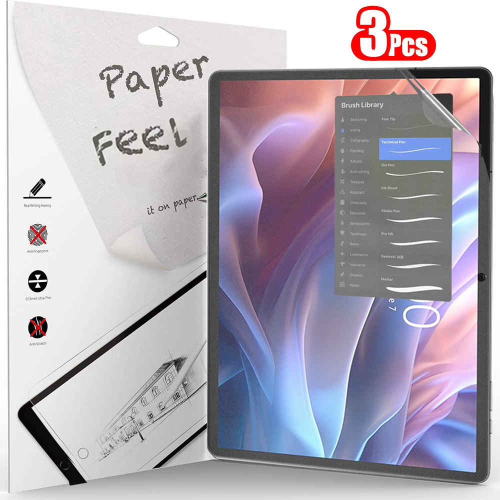 Matte Anti Glare Screen Protector - กระดาษ 3 ชิ้นให้ความรู้สึกเหมือนตัวป้องกันหน้าจอสําหรับ teclast t65 max