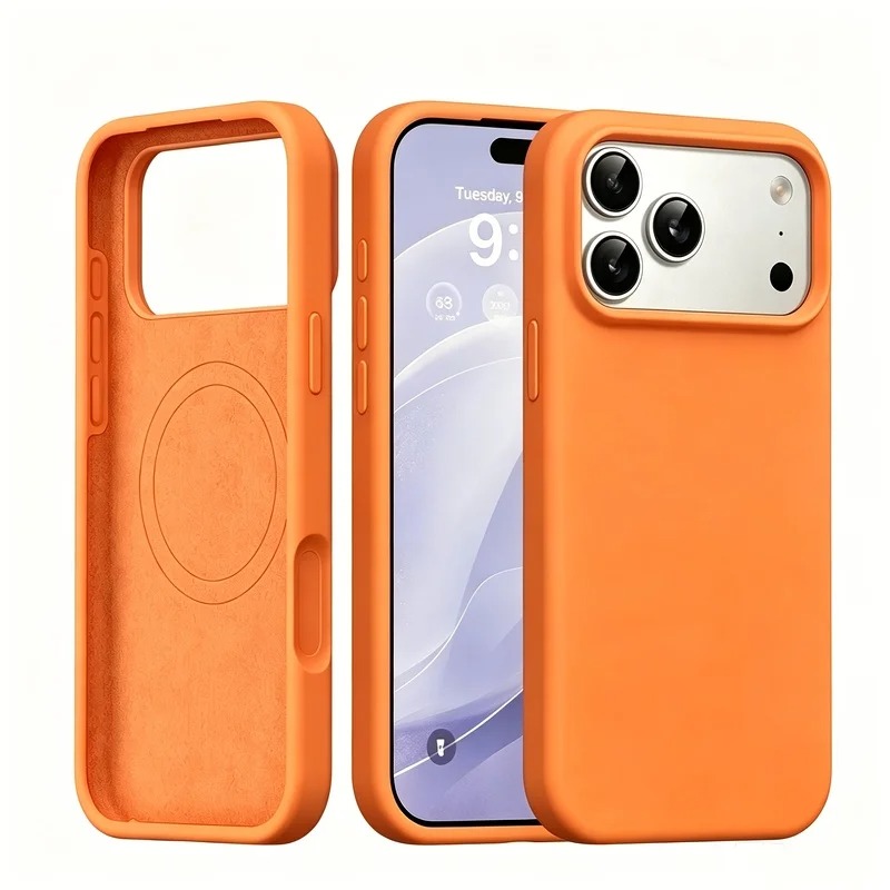 เคสแม่เหล็กซิลิโคนเหลวใหม่สำหร - Liquid Silicone Magnetic Phone Case บทวิจารณ์และราคา