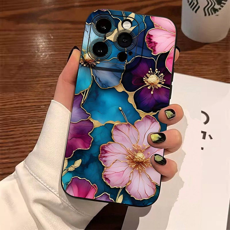 วินเทจลายดอกไม้นุ่มTPUเคสโทรศั - Vintage Floral Pattern Soft Case บทวิจารณ์และราคา