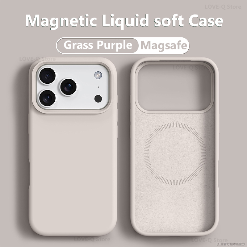 เคสโทรศัพท์แม่เหล็กแท้สำหรับ M - Liquid Silicone Magnetic Phone Case บทวิจารณ์และราคา