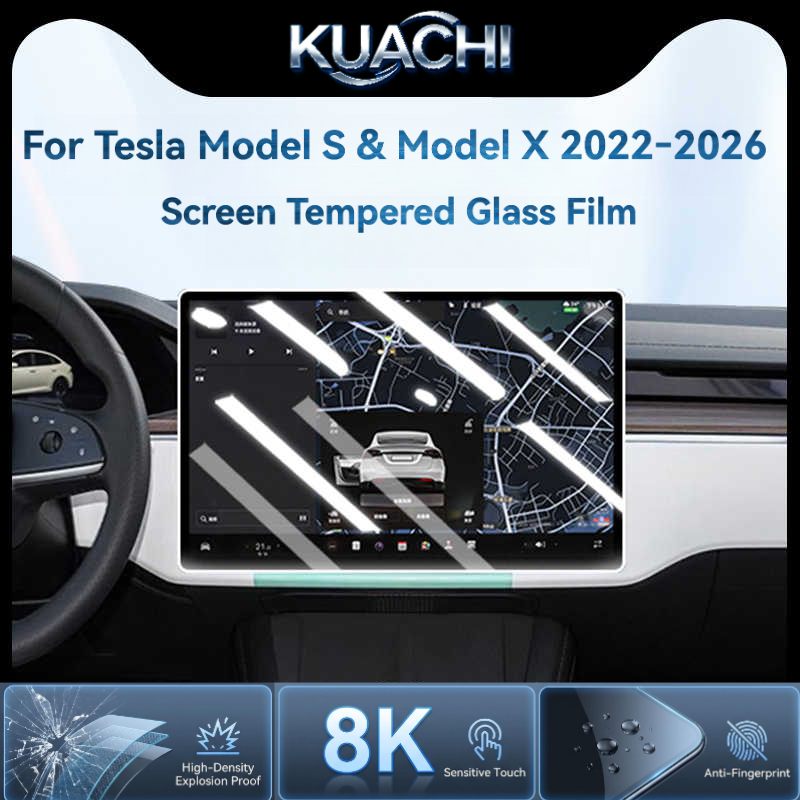 ฟิล์มกันรอยหน้าจอสำหรับ Tesla  - Matte Anti Glare Screen Protector บทวิจารณ์และราคา