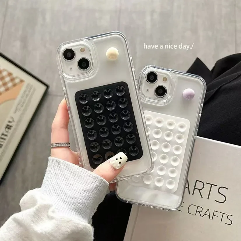 แผ่นรองขาตั้งโทรศัพท์ซิลิโคนสี - Phone Cases บทวิจารณ์และราคา