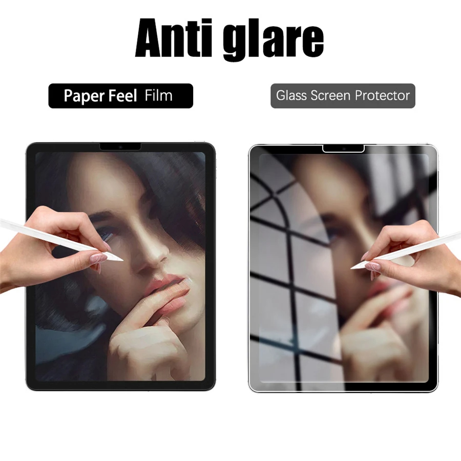 3Pcsกระดาษรู้สึกเช่นป้องกันหน้ - Matte Anti Glare Screen Protector บทวิจารณ์และราคา